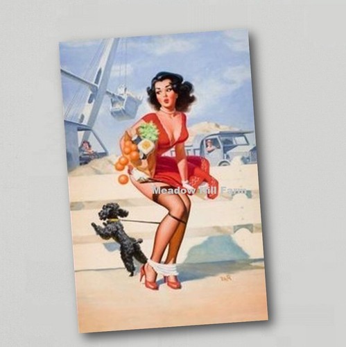 Fridge magnet pin girl - magnet,