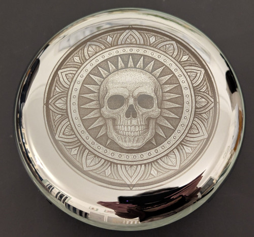 Custom engraved horn cover - engraved,