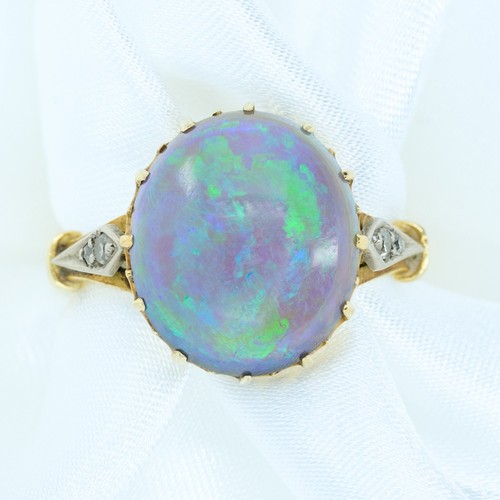 Antique 18ct gold platinum - antique, &