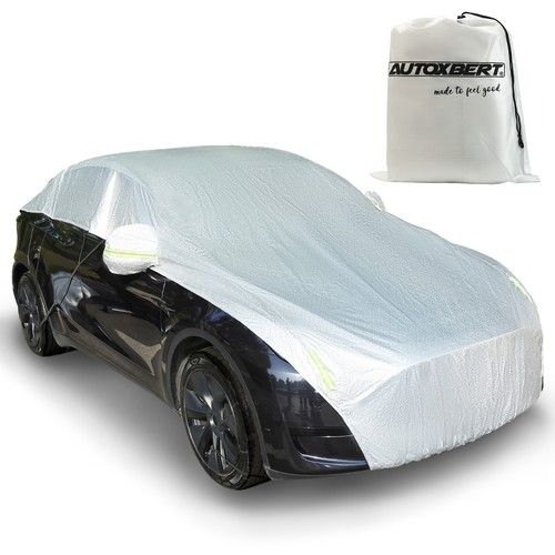 Layers silver half car cover - 4,