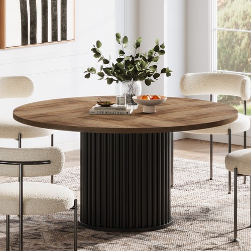 Inch round dining table - round,