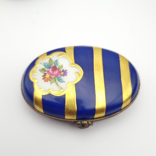 Limoges porcelain trinket box - porcelain,