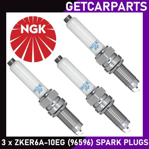 Replacement spark plugs - x3, ngk