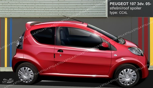 Spoiler rear roof tailgate - spoiler,