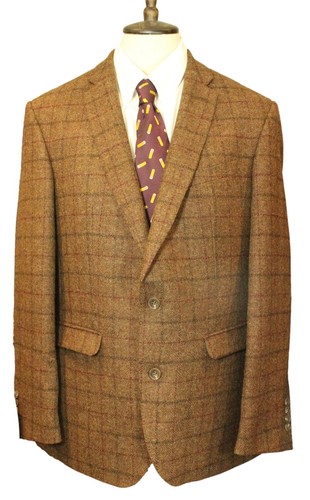 Barbour brown 44r mens modern - brown,