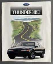Ford Thunderbird 1997 Sales Brochure US market