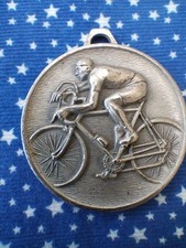 Lovely Large Blank Metal Cycling Medal (A45)