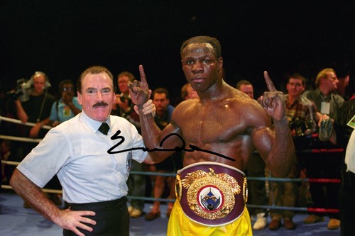 Chris eubank signed - chris,
