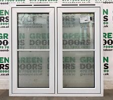BATHROOM CASEMENT WINDOW UPVC FROSTED GLASS WHITE EXTERNAL DOUBLE GLAZED PLASTIC