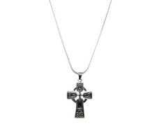 Silver Celtic Cross Necklace