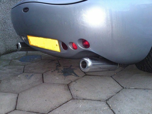 Tvr tuscan exhaust cans - tvr,