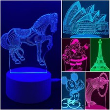 3D LED illusion Night Light