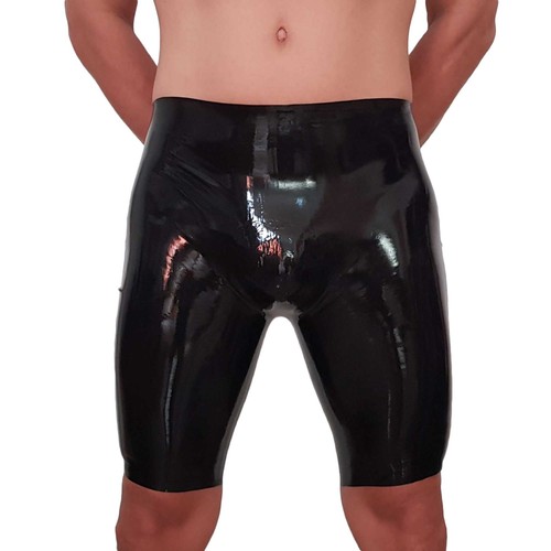 Brand new latex rubber shorts - new,
