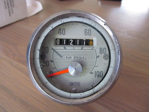 Smiths 60mm 100mph speedo - smiths, bsa