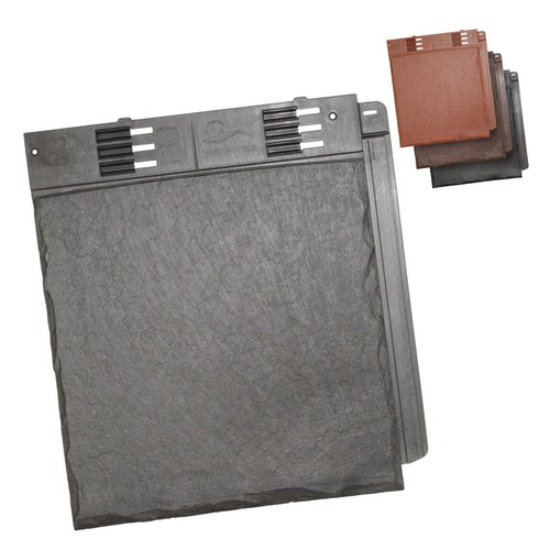 Plastic roof tile envirotile - plastic,