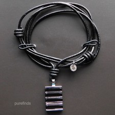 TATEOSSIAN LONDON ONYX SILVER