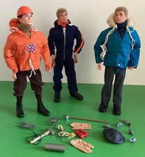 Vintage 1970s PALITOY Action Man Fuzzy Head/Gripping Hands “ADVENTURER ”