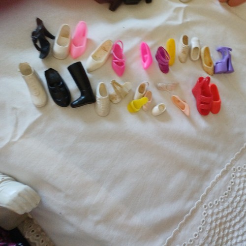 Dolls shoes all - all, odd
