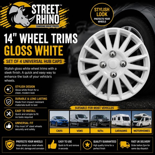 White wheel trims gloss - wheel,