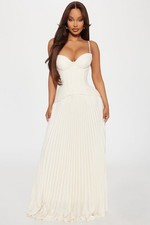 Daniella Lace Corset Pleated