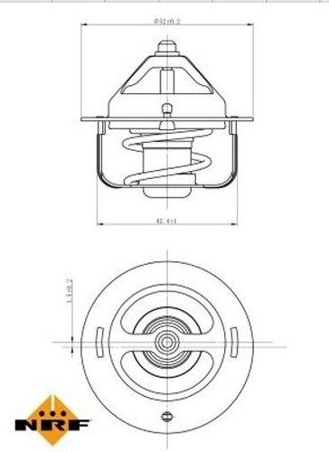 Fits nrf 725120 thermostat - fits,