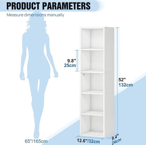 Wooden cube bookcase - 2, 5