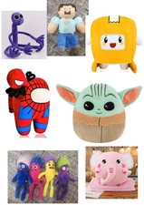 Box of 25 Mixed New Soft Toys