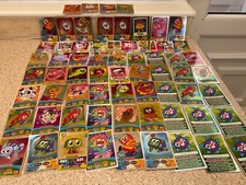 Topps Moshi Monsters Joblot of  FOIL trade cards (65) includes 1 Lady GooGoo