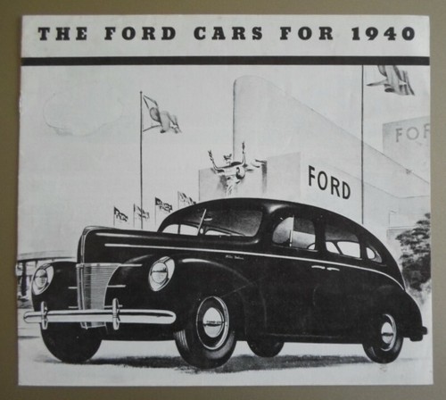 Ford car range 1940 - car,