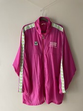 Uhlsport Vintage 1980s Protex Football Jacket Pink Size XL Made in Italy (8)