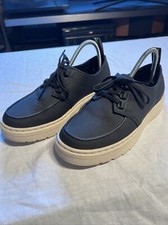 Dr. Martens Men Walden Black Low Creeper Trainers Shoes Uk 5  Air wair Sneakers