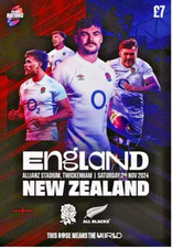 England v New Zealand Rugby