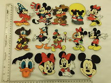 1 NEW SEW OR IRON-ON EMBROIDERED MICKEY MOUSE CHARACTER MOTIF PATCH APPLIQUE