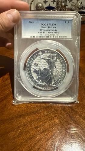 Britannia tilawa 5oz - 5oz, 999