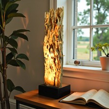 Driftwood Floor Lamp Wood LED