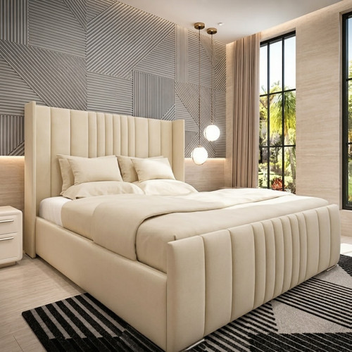 Ottoman bed winged - ottoman,