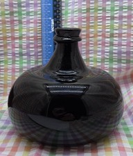 Vintage Onion Glass Brown