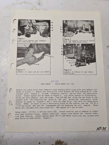 Arps half track - half, adapter