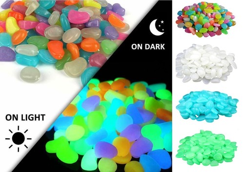 Glow the dark pebbles - in,