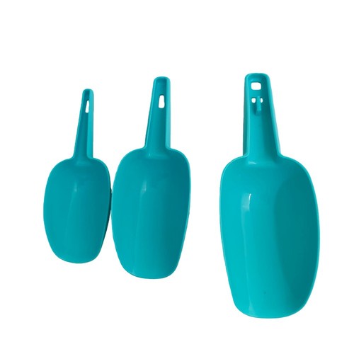 3pcs plastic grain scoop - plastic,