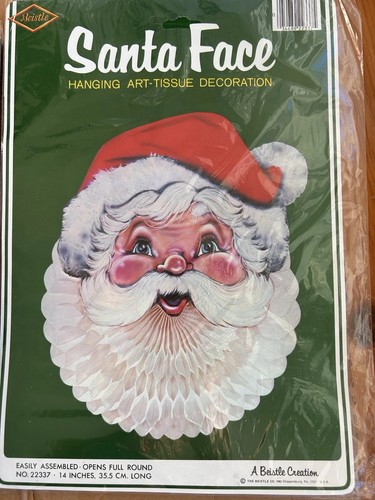 Vintage beistle santa - vintage,