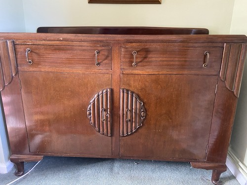 Art deco style mahogany - deco,