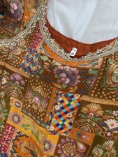 Beautiful Indian 3 Piece suit In Rust Size 14/16