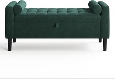 46.5" Storage Ottoman Bench