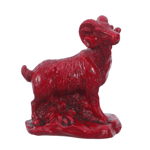 Year goat sculpture - sculpture:,