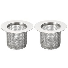 2Pcs Bathroom Sink Strainer