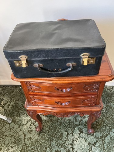 Vintage travel suitcase - vintage,
