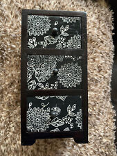 MONSOON HOME WOODEN BLACK