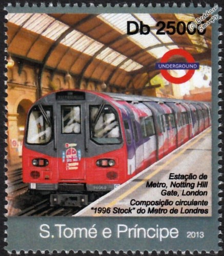 London underground 1996 tube - 1996,