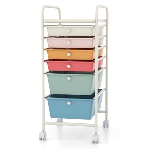 Costway drawer organizer - 6-drawer,